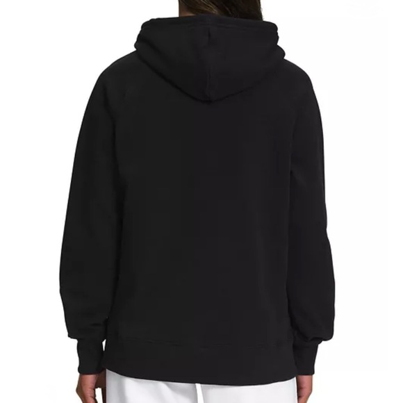 The North Face Womens Half Dome Fleece Pullover Hoodie Cozy Classic Lounge M EUC - Picture 2 of 7